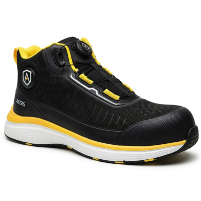 AEGIS LIGHTWEIGHT COMPOSITE TOE MID CUT SAFETY WORK SHOES